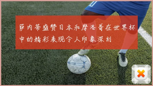 萨内蒂盛赞日本和摩洛哥在世界杯中的精彩表现令人印象深刻